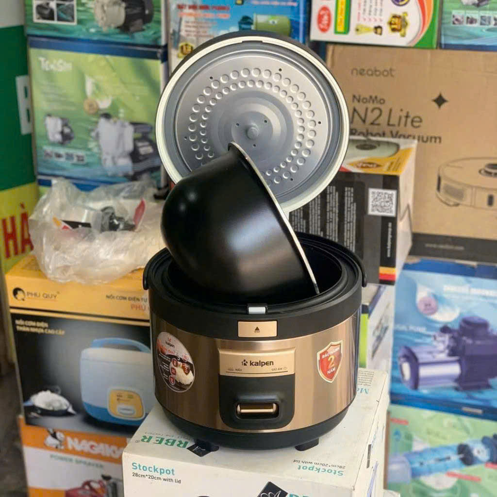 NỒI CƠM ĐIỆN CAO CẤP Ủ ẤM 3D KALPEN R5 DUNG TÍCH 1,8L