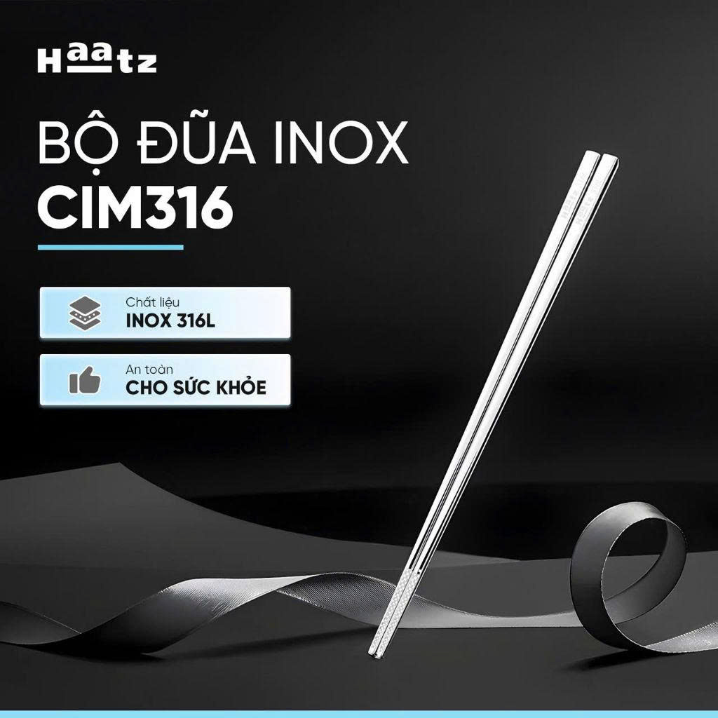 Set 10 đũa Inox CIM316