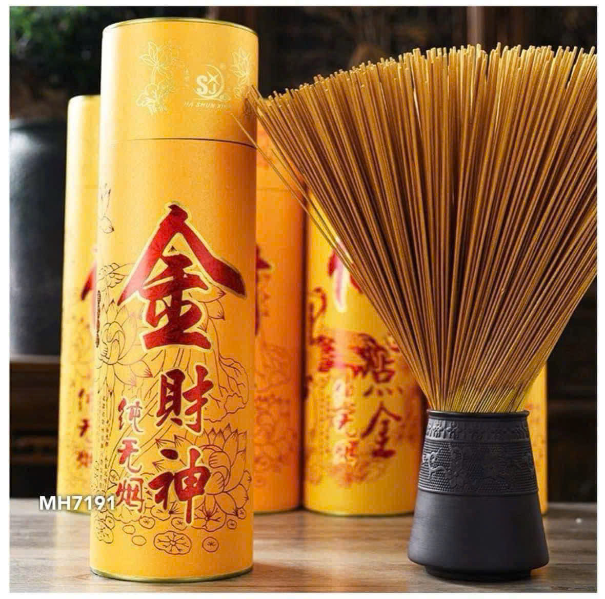 Nhang thần tài chiêu lộc