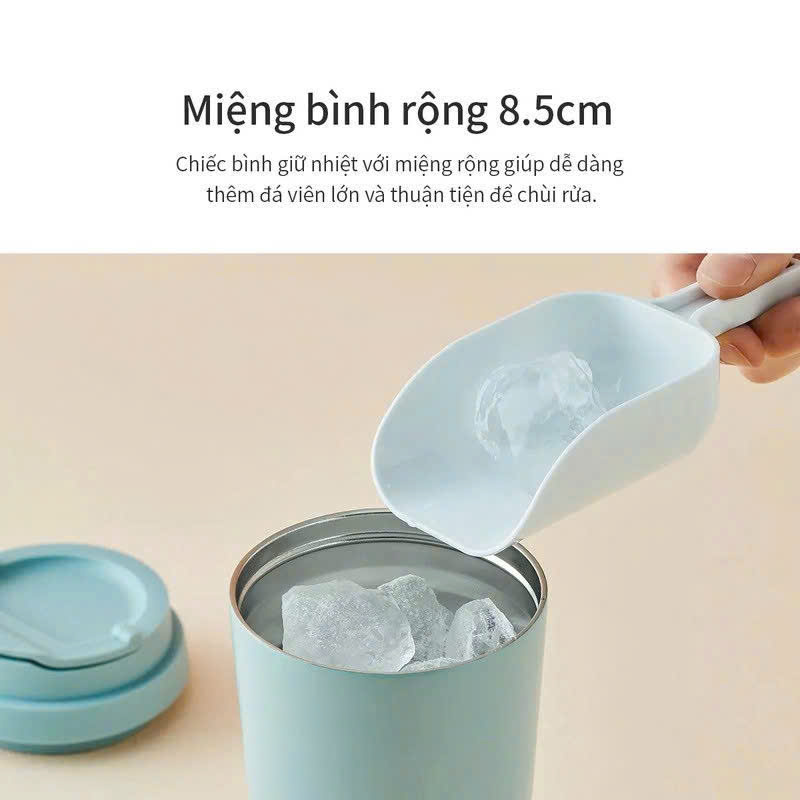 LHC4279- Bình giữ nhiệt Lock&Lock có 2 nắp thay thế New Clip Tumbler 540ml