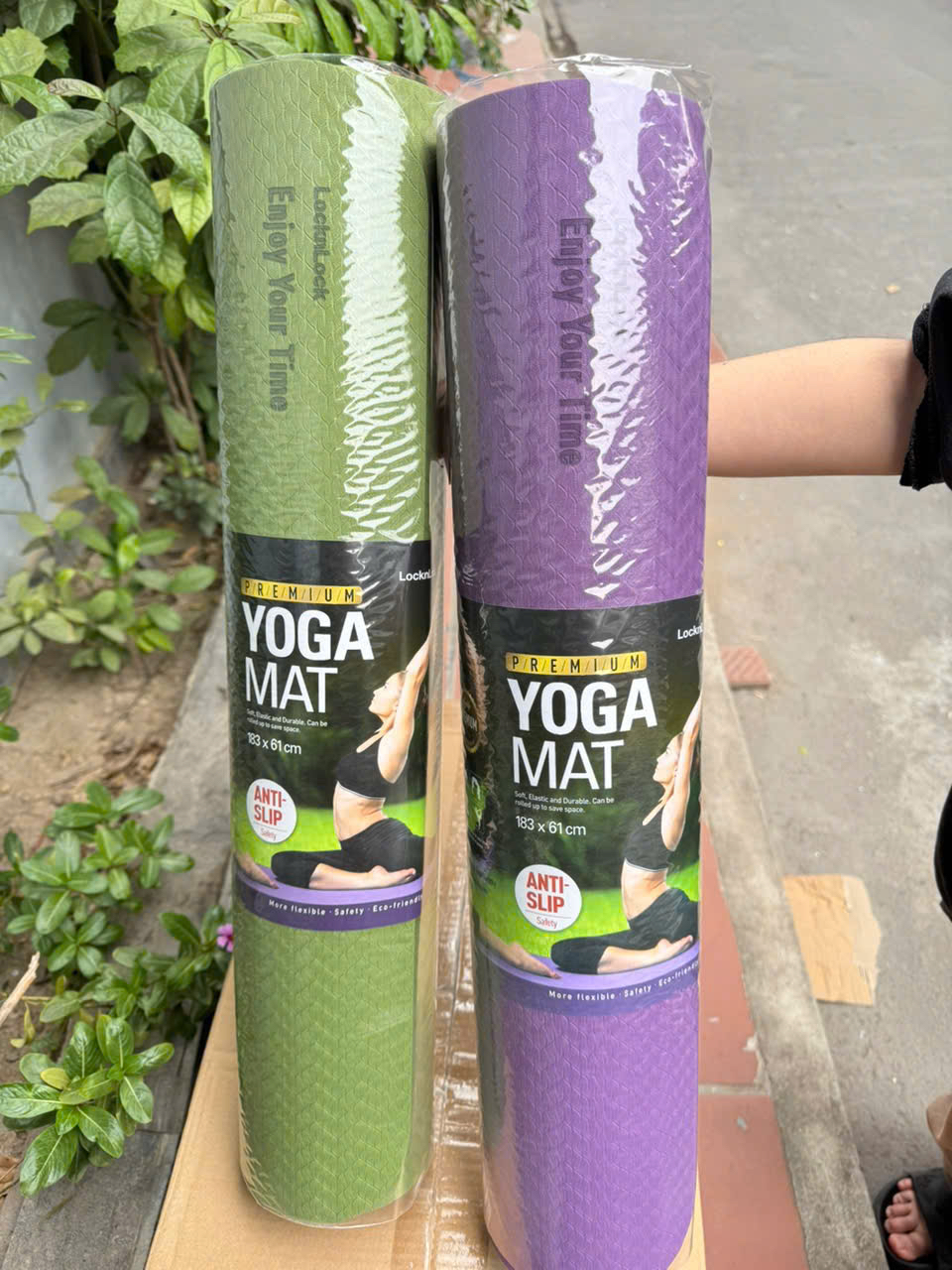 Thảm tập Yoga LocknLock MAT211 - MAT212
