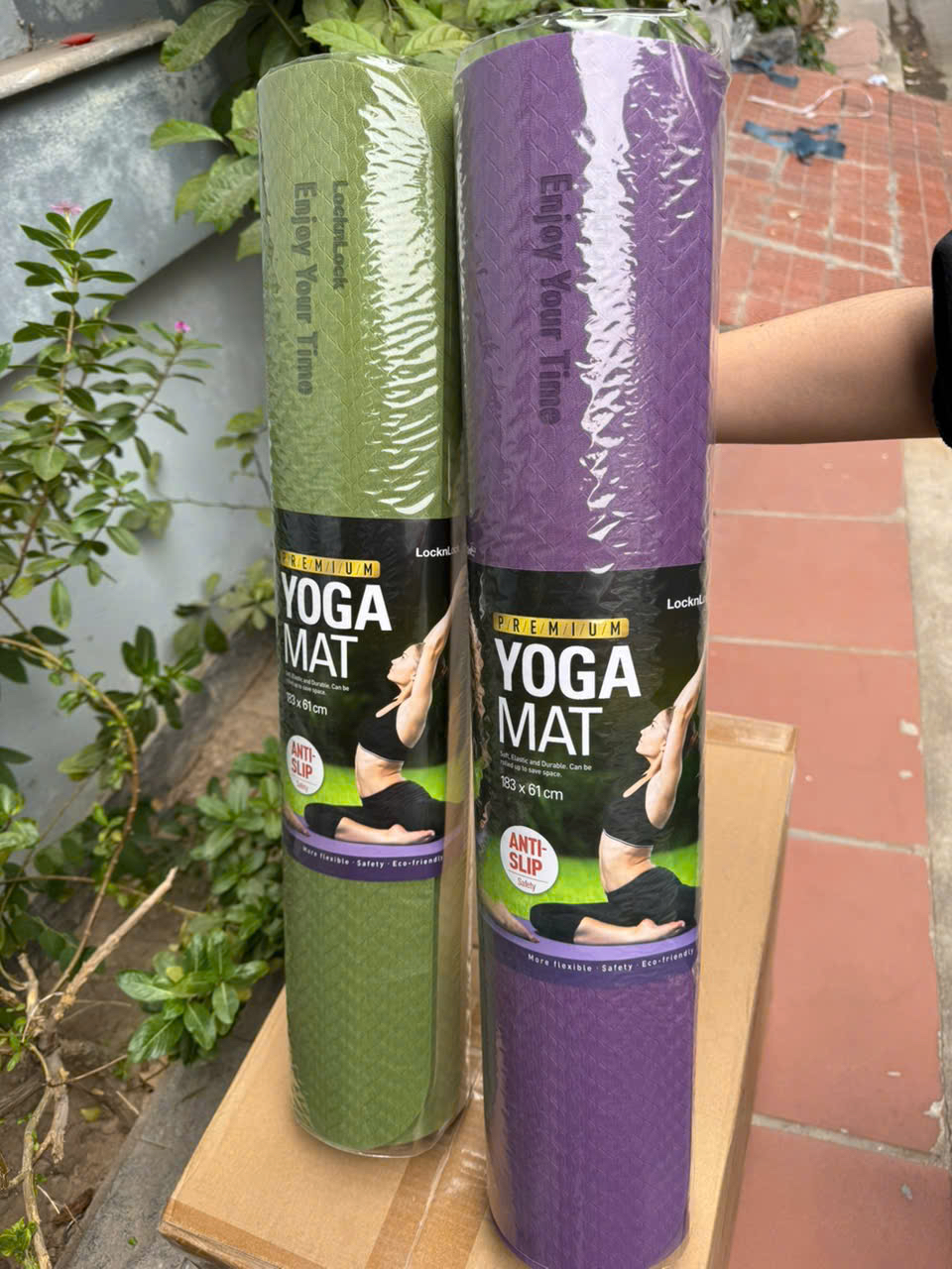 Thảm tập Yoga LocknLock MAT211 - MAT212