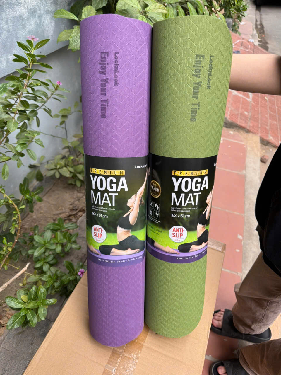 Thảm tập Yoga LocknLock MAT211 - MAT212