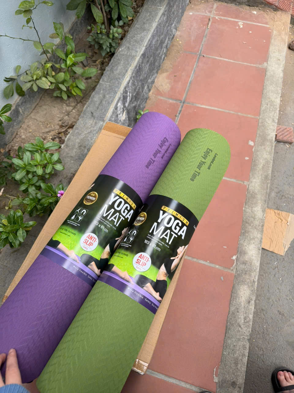 Thảm tập Yoga LocknLock MAT211 - MAT212