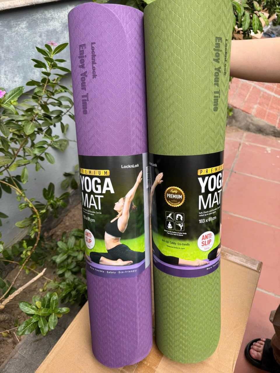Thảm tập Yoga LocknLock MAT211 - MAT212