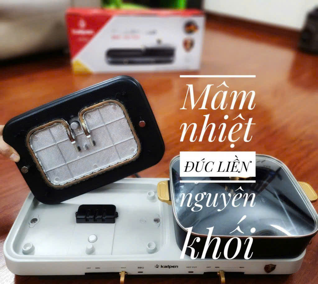 BẾP NƯỚNG LẨU ĐA NĂNG KALPEN PP99 2200W