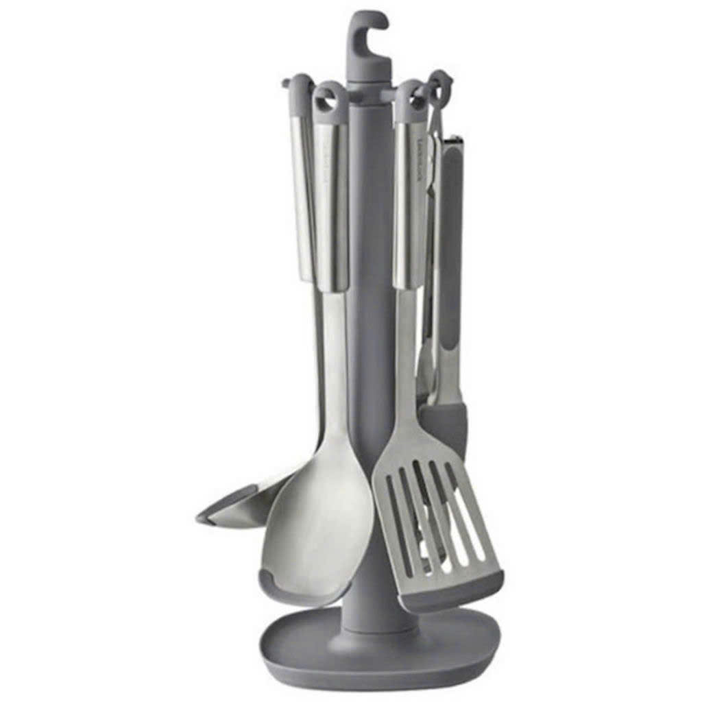 CKT330S01-Bộ dụng cụ nhà bếp 6 món Lock&Lock Kitchen Tools Set - màu xám