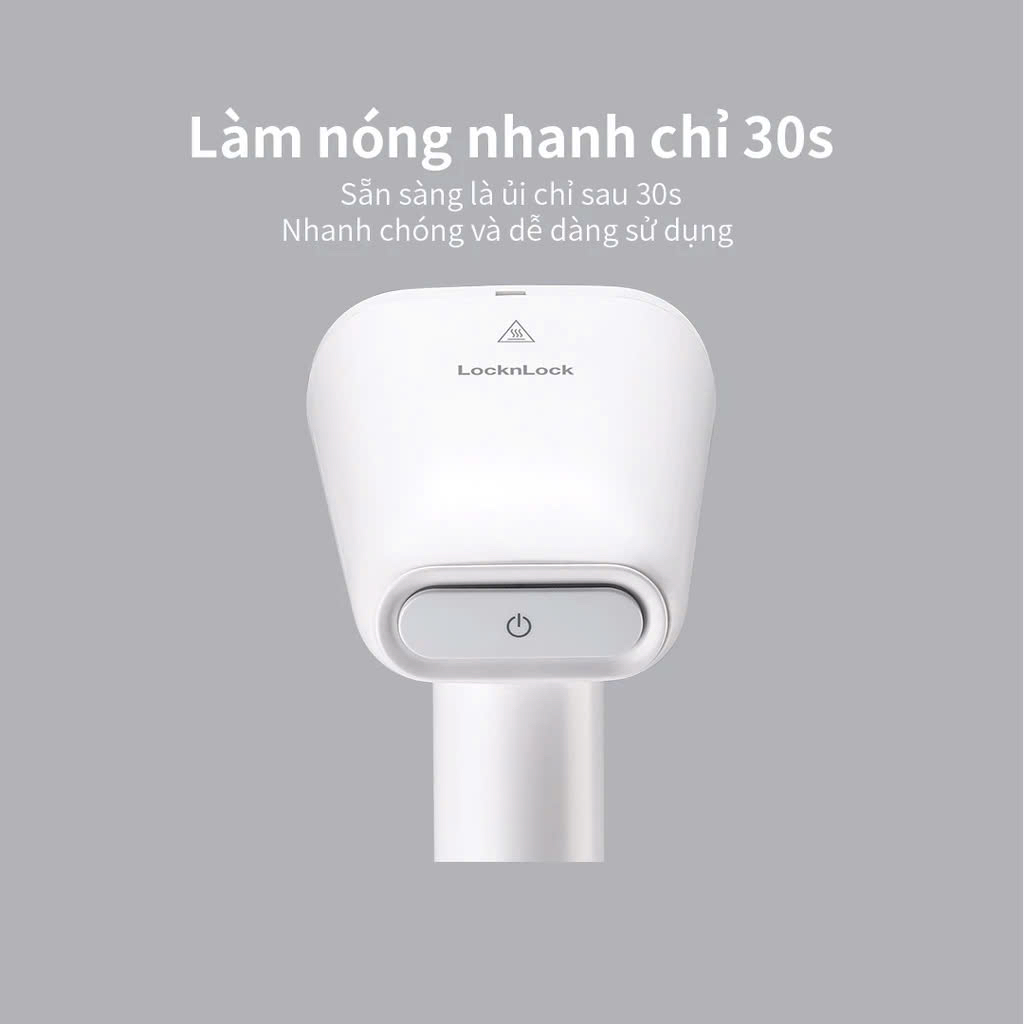 Bàn là hơi nước cầm tay Lock&Lock Handy Steamer màu trắng - ENI223WHT
