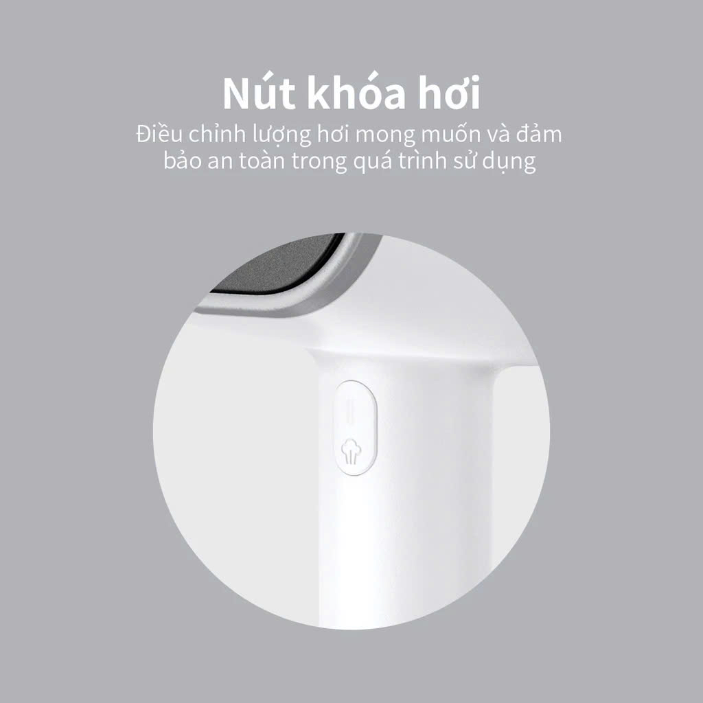 Bàn là hơi nước cầm tay Lock&Lock Handy Steamer màu trắng - ENI223WHT