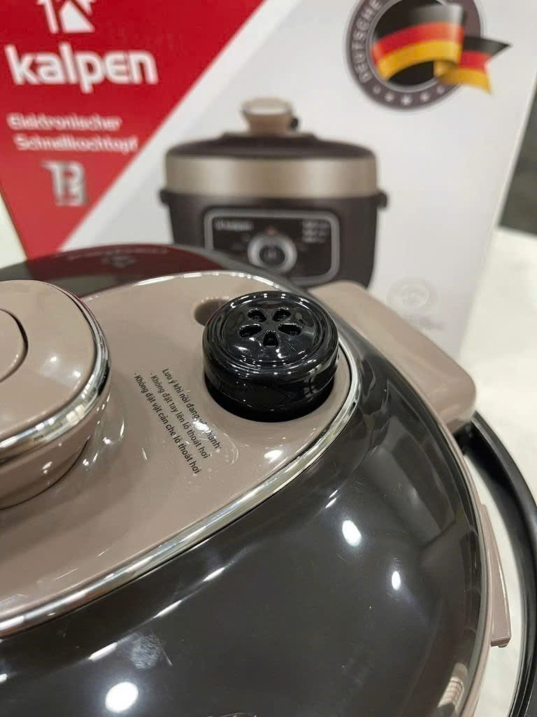 NỒI ÁP SUẤT ĐIỆN KALPEN P1 DUNG TÍCH 2,5L