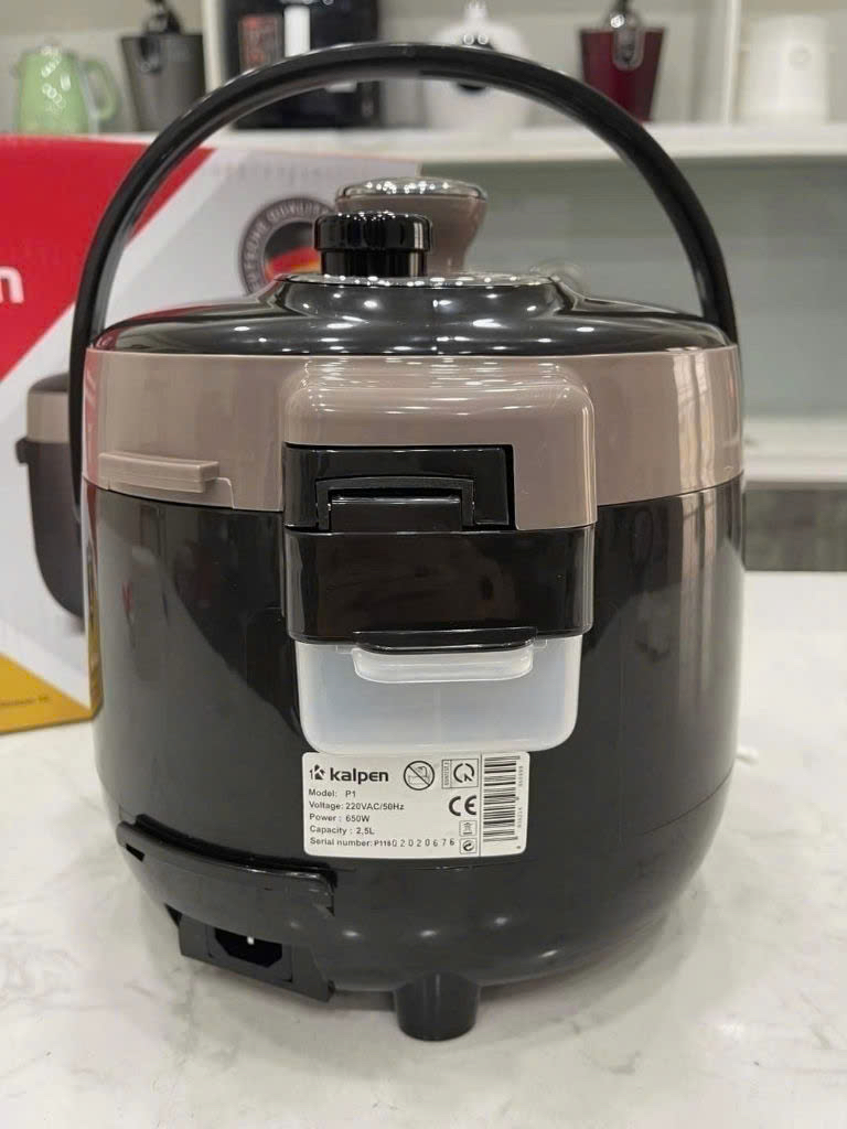 NỒI ÁP SUẤT ĐIỆN KALPEN P1 DUNG TÍCH 2,5L