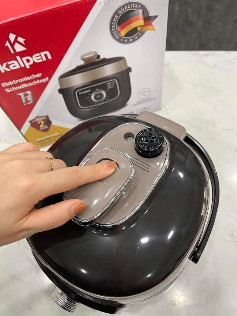 NỒI ÁP SUẤT ĐIỆN KALPEN P1 DUNG TÍCH 2,5L
