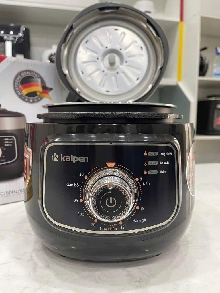 NỒI ÁP SUẤT ĐIỆN KALPEN P1 DUNG TÍCH 2,5L