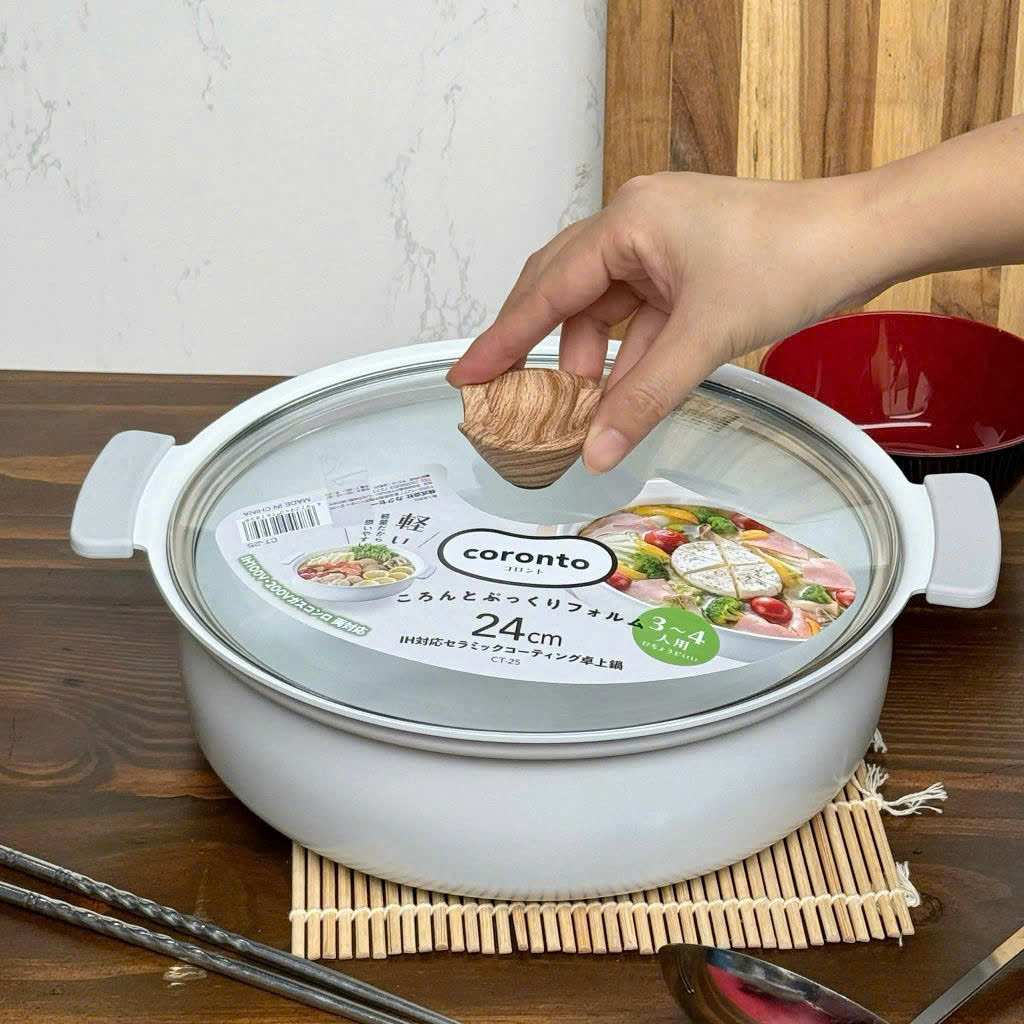 Nồi siêu nhẹ đúc tay Kakusee Nhật Bản