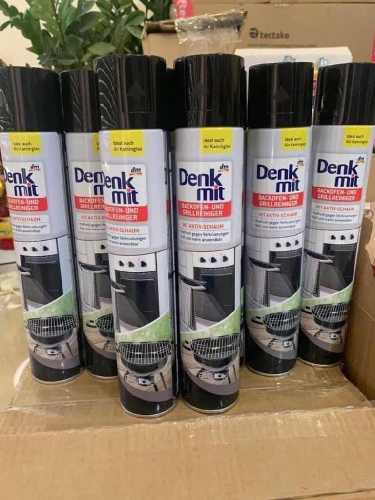 XỊT VỆ SINH LÒ NƯỚNG - LÒ VI SÓNG - NỒI CHIÊN KHÔNG DẦU DENKMIT - CHAI 500ml