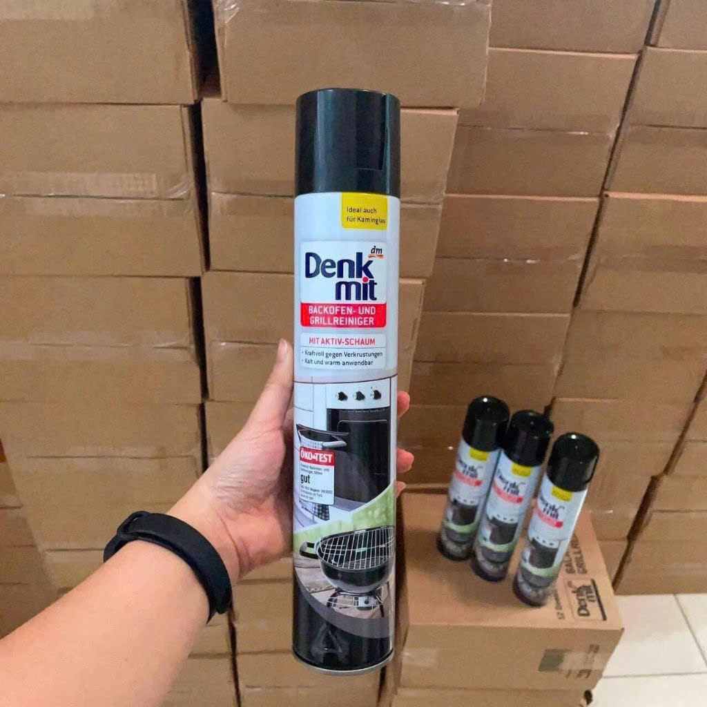 XỊT VỆ SINH LÒ NƯỚNG - LÒ VI SÓNG - NỒI CHIÊN KHÔNG DẦU DENKMIT - CHAI 500ml