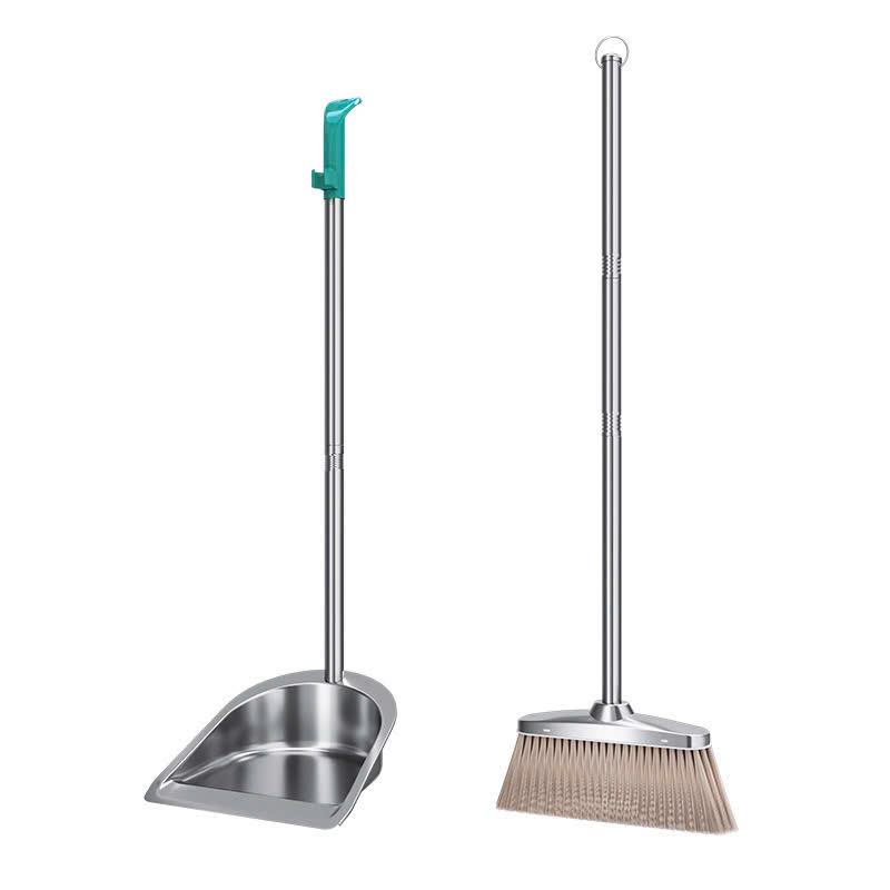 COMBO CHỔI + HÓT RÁC INOX
