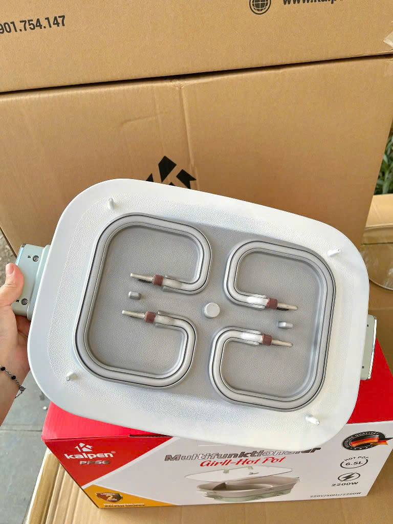 BẾP LẨU - NƯỚNG 2 NGĂN ĐA NĂNG KALPEN 6.5L PP66