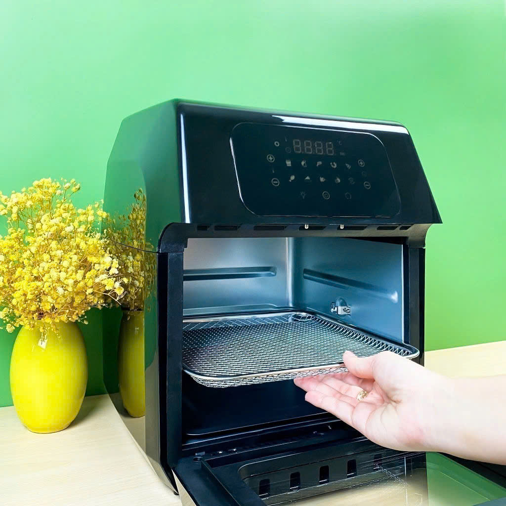 Lò Nướng Không Khí Lock&Lock EJF696 (12 Lít) - Hàng Chính Hãng - Bảo hành 12 tháng.