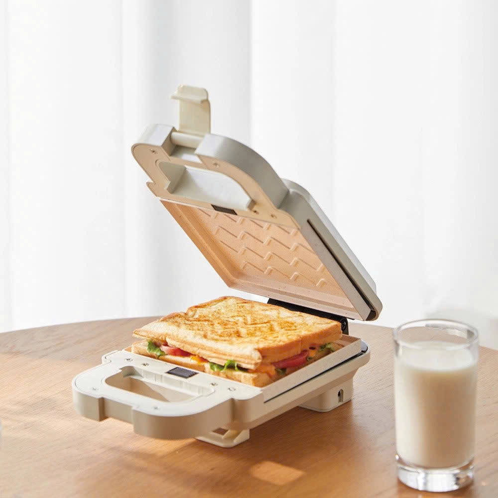 Máy Kẹp Nướng Bánh LocknLock Bianco Sandwich Maker EJB126IVY Màu ngà