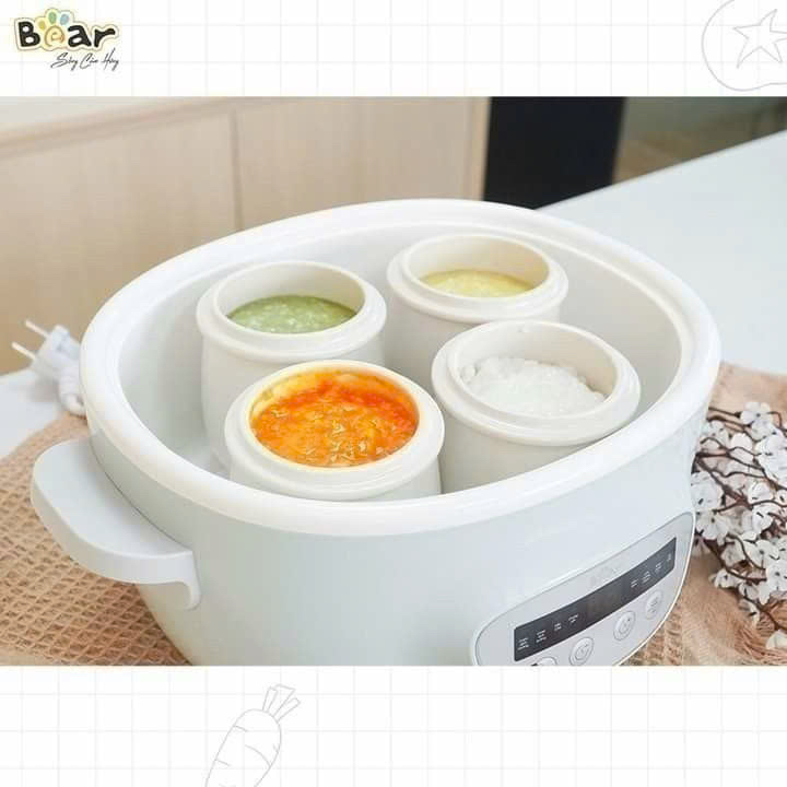 NỒI NẤU CHẬM 2.5L BEAR SUBE003