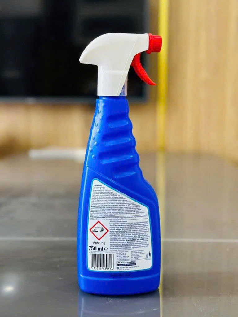 Chai xịt vệ sinh tẩy nấm mốc, vệ sinh nhà tắm Denkmit Đức 750ml đánh bay vi khuẩn