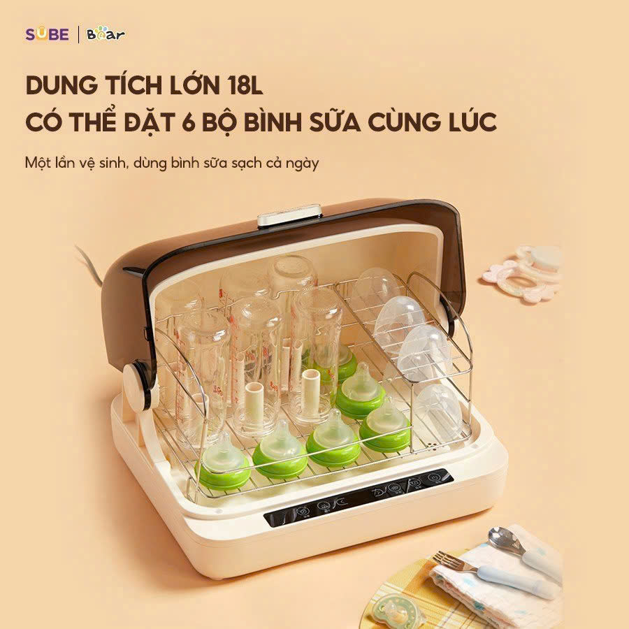 MÁY TIỆT TRÙNG UV KÉP BEAR SB-MTT20