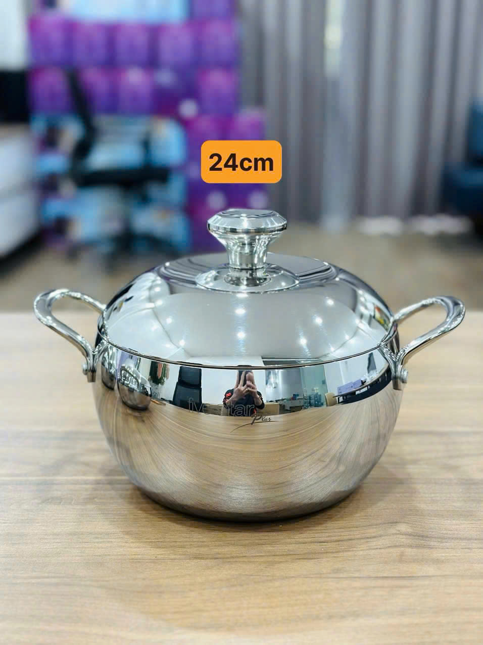NỒI INOX LIỀN KHỐI HÌNH TÁO FIVESTAR