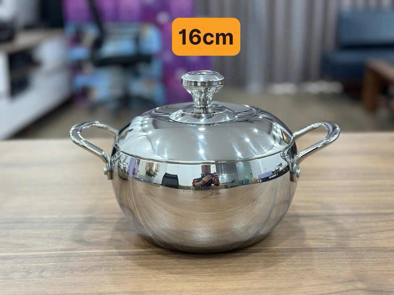NỒI INOX LIỀN KHỐI HÌNH TÁO FIVESTAR