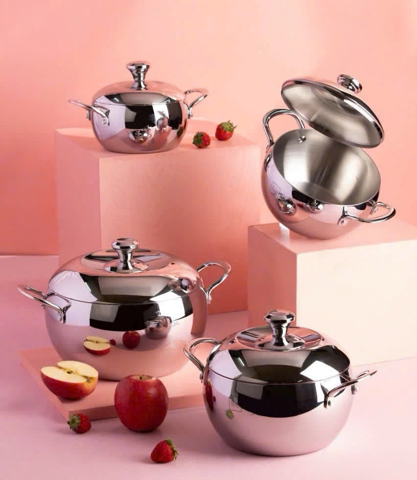 NỒI INOX LIỀN KHỐI HÌNH TÁO FIVESTAR
