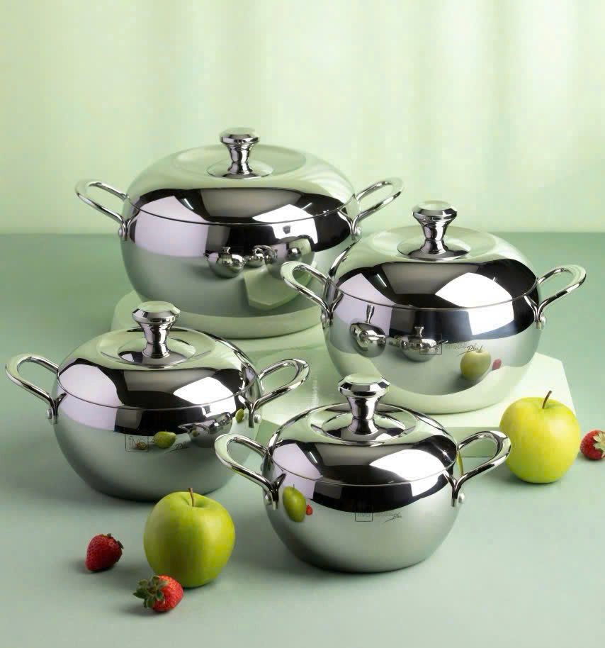 NỒI INOX LIỀN KHỐI HÌNH TÁO FIVESTAR
