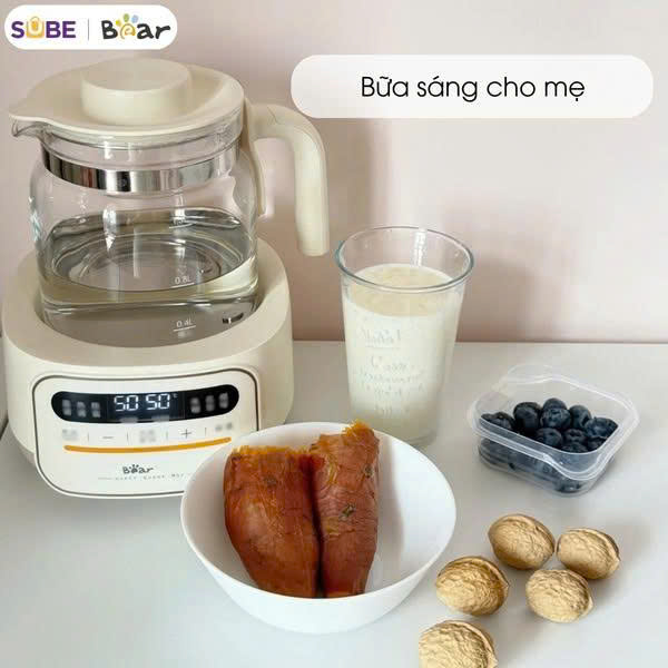 máy đun và hâm sữa Bear WW-4H12W