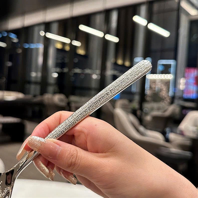 SET 5 THÌA INOX 304 VÂN NỔI