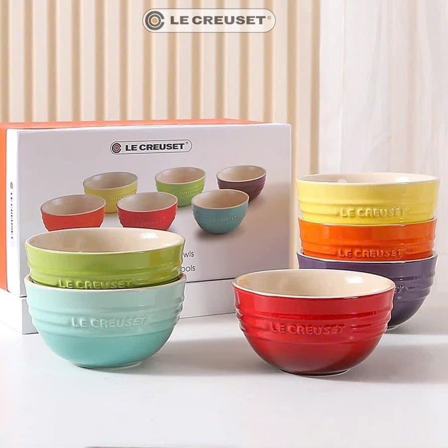 Bộ 6 chiếc bát cầu vồng Le Creuset