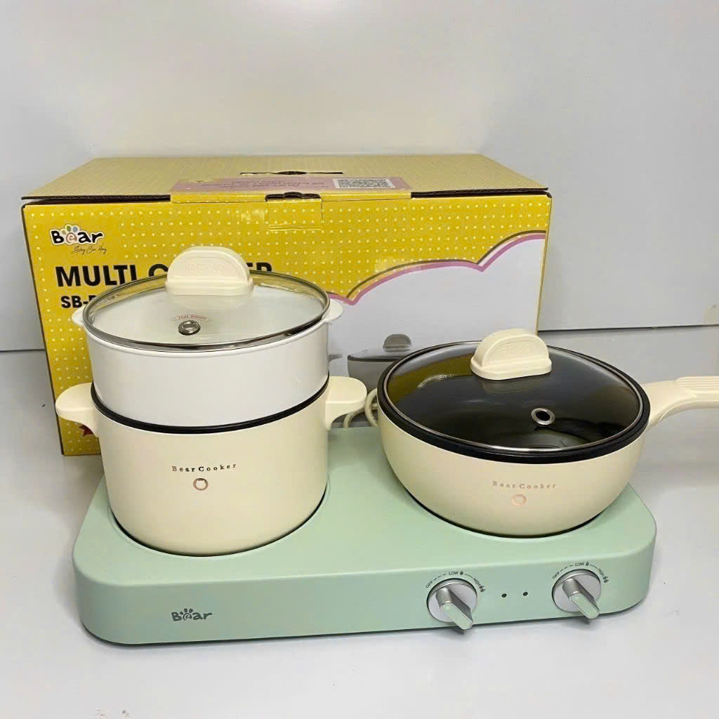 Bộ Bếp Điện Đôi BEAR-BD02N