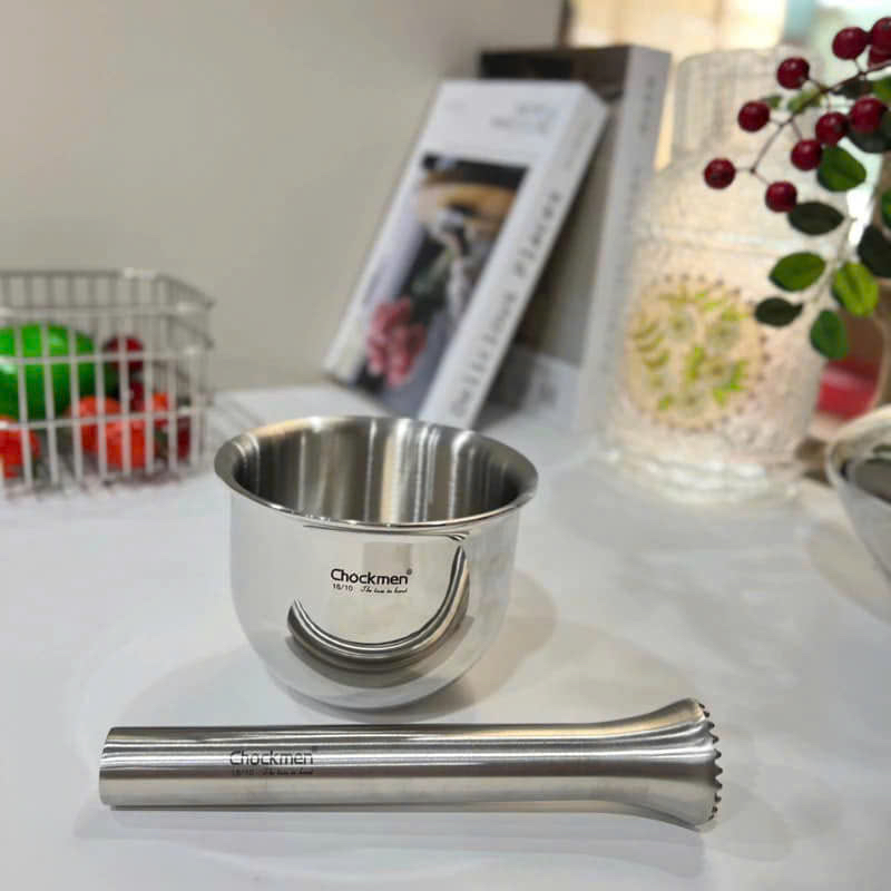 Bộ cối inox nhà chockmen