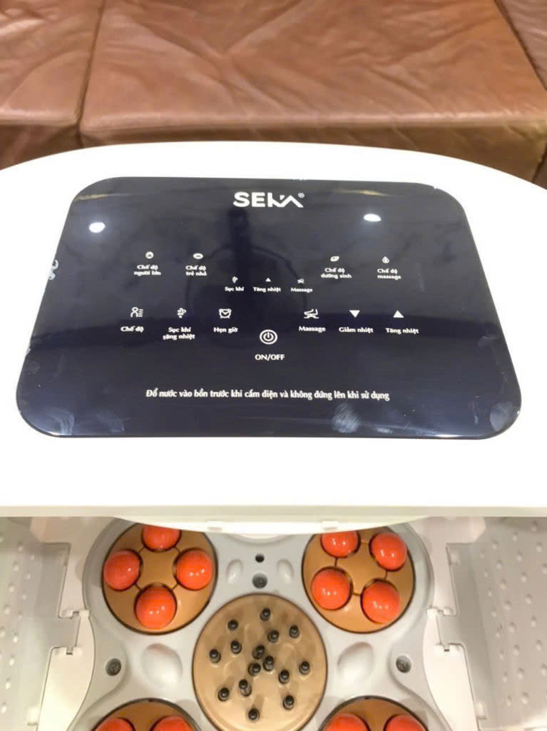 Bồn Ngâm Chân Massage Thư Giãn SEKA Gập Gọn