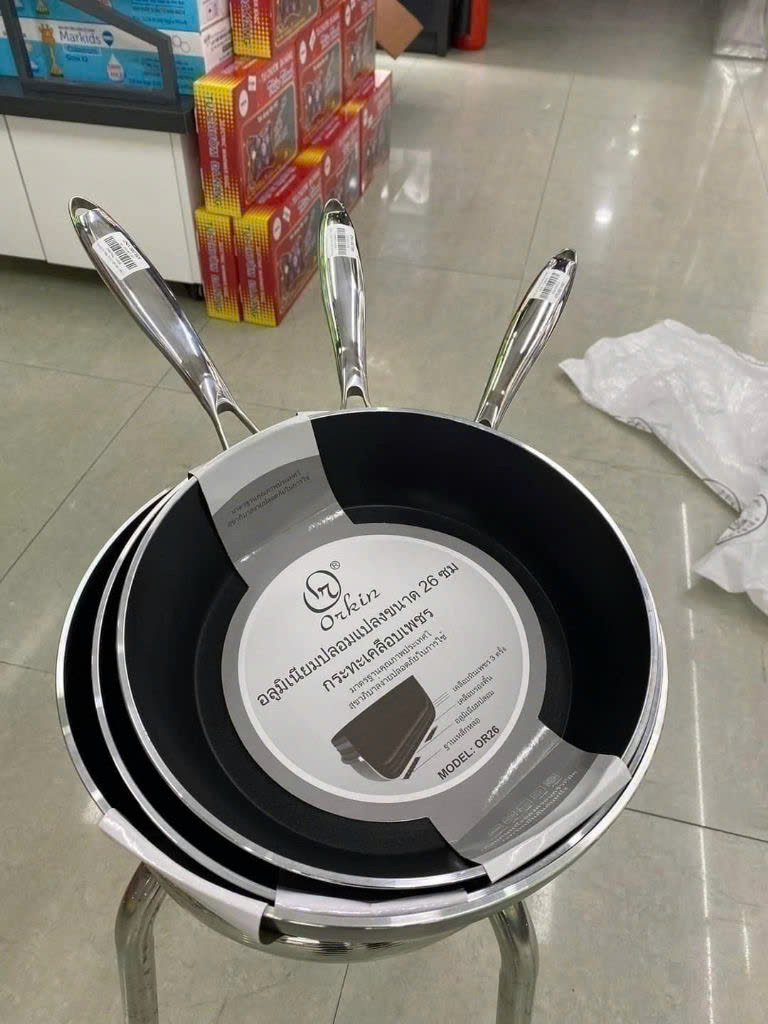 CHẢO RÁN KIM CƯƠNG THÁI LAN ĐÁY TỪ ORKIN