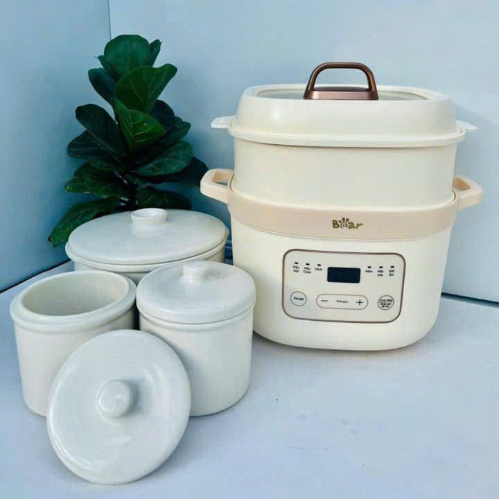 Nồi nấu chậm Bear 1.6L SB-NNC16 BẢN TIẾNG VIỆT