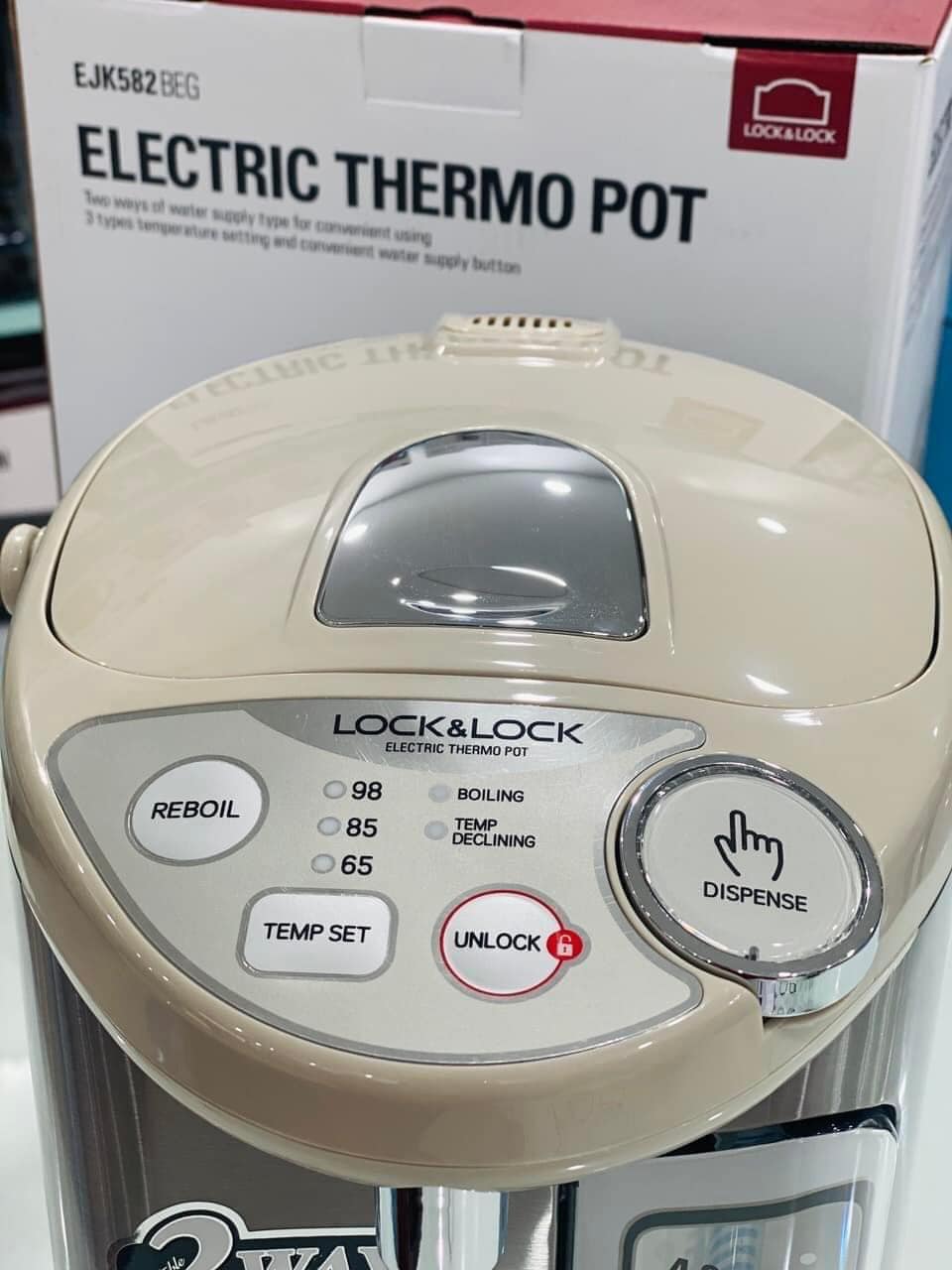 Bình thuỷ điện 5L Lock&Lock EJK582