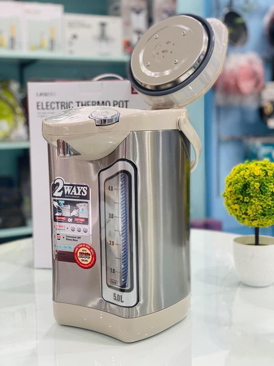 Bình thuỷ điện 5L Lock&Lock EJK582
