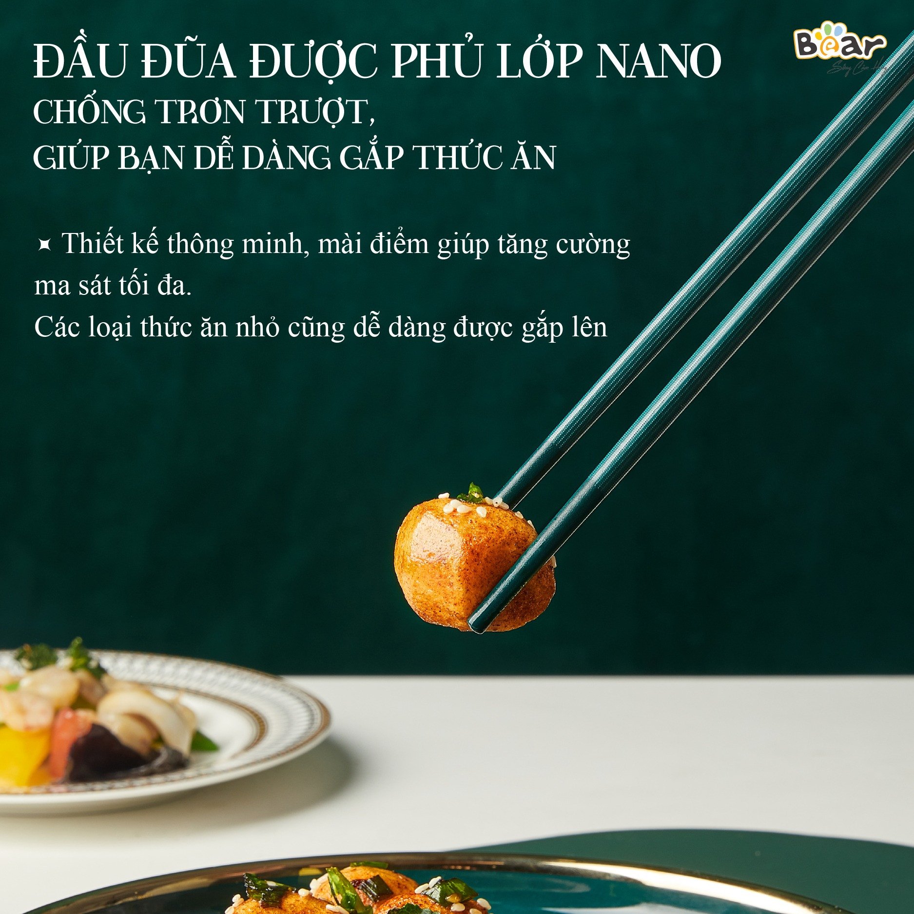 ĐŨA ĂN CAO CẤP KHÁNG KHUẨN BEAR