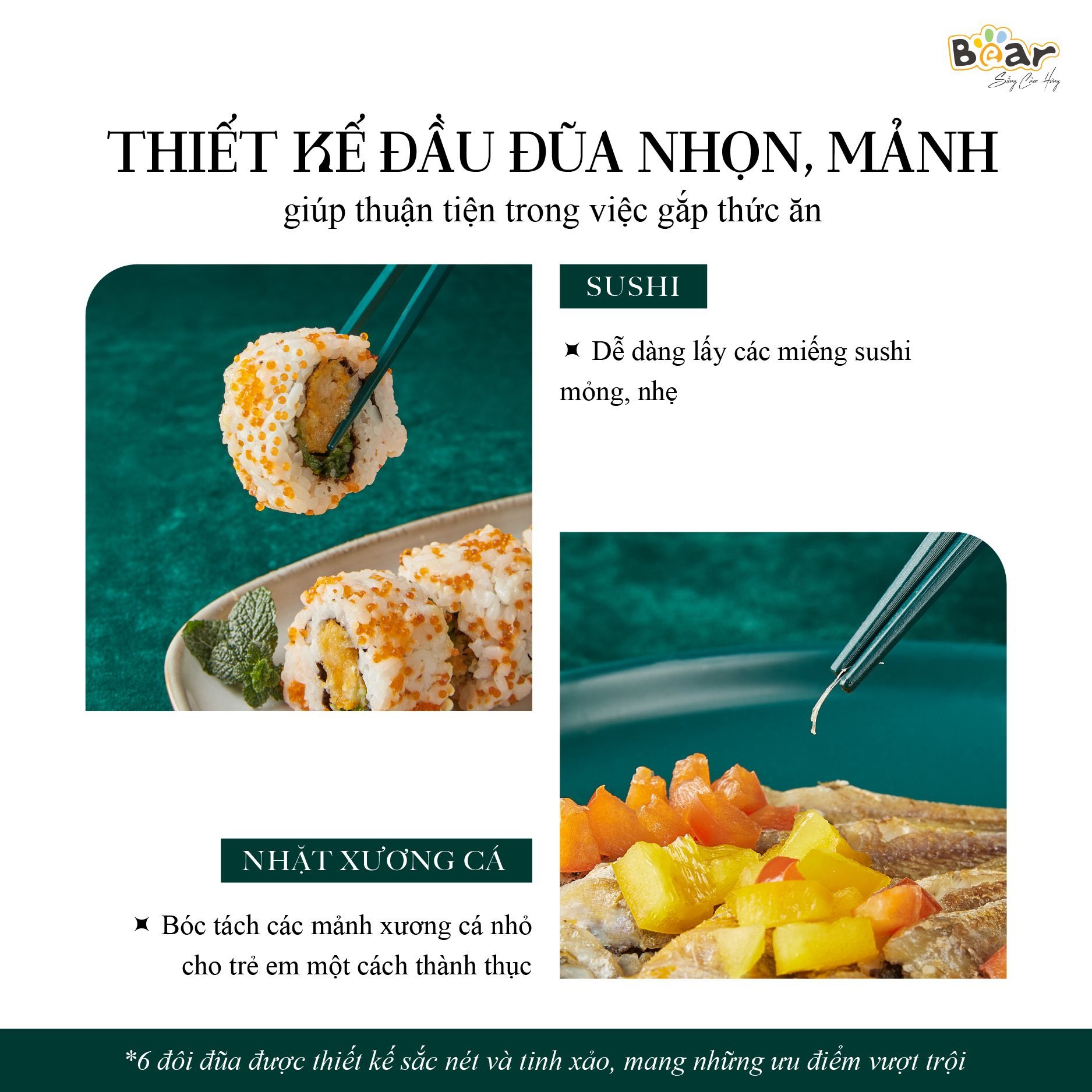 ĐŨA ĂN CAO CẤP KHÁNG KHUẨN BEAR