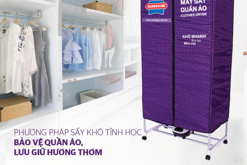 Máy sấy quần áo Sunhouse SHD2707