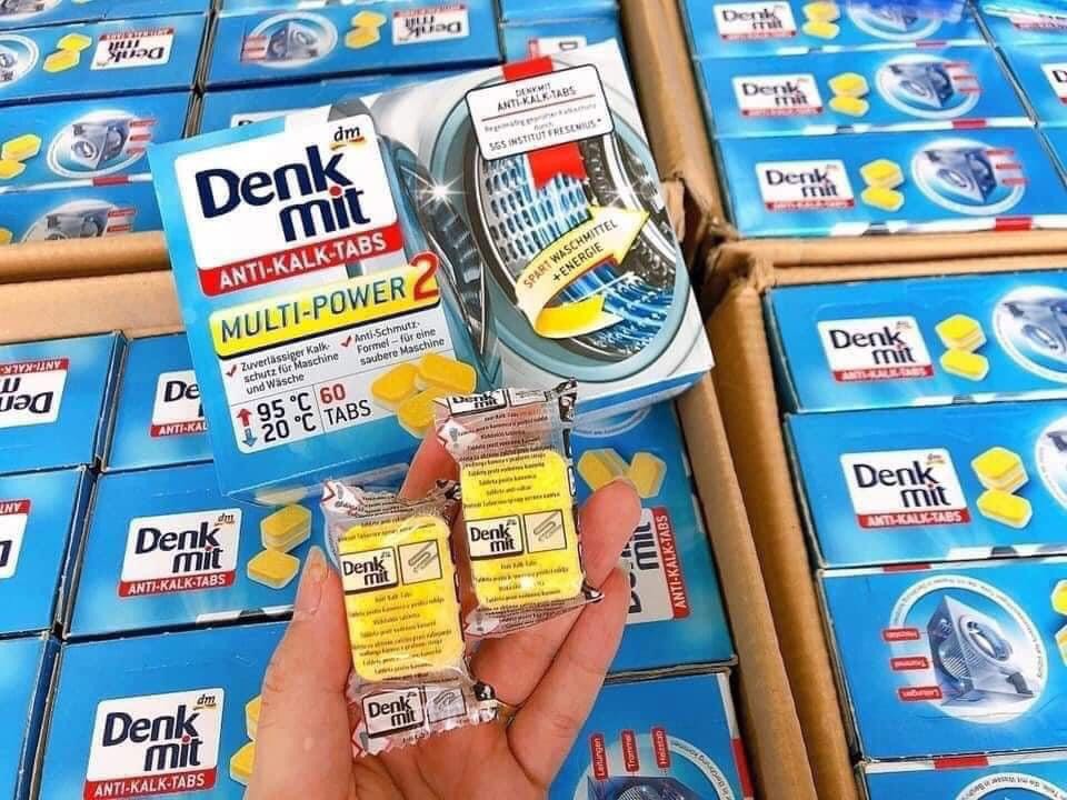 VIÊN TẨY LỒNG MÁY GIẶT DENKMIT ĐỨC