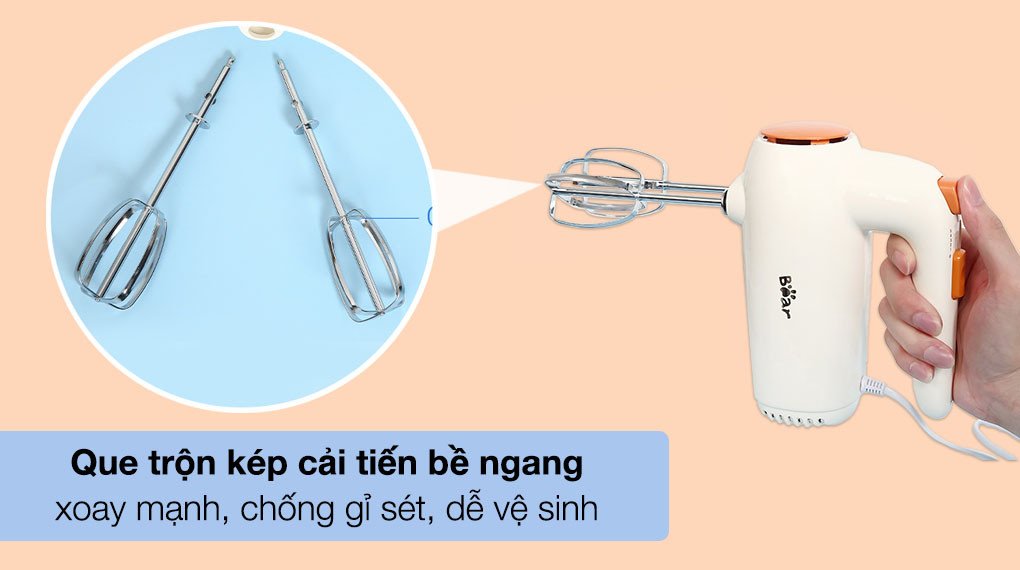 Máy Đánh Trứng Cầm Tay Bear DDQ-B01K1