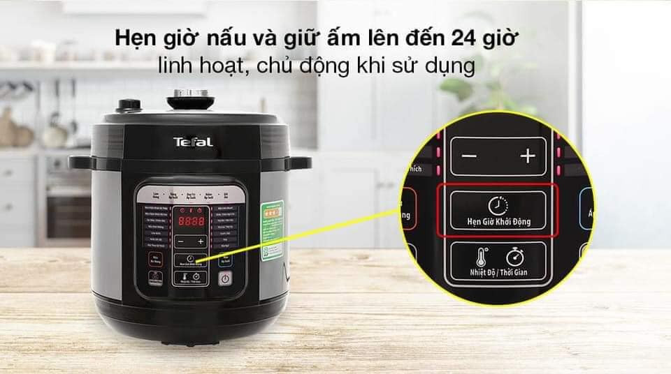 Áp suất điện Tefal 6L cao cấp