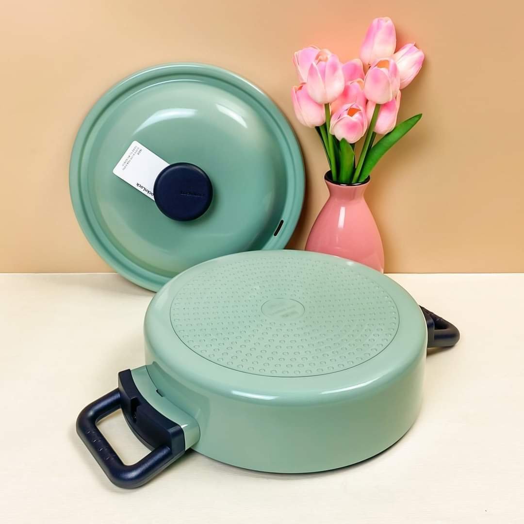 Nồi Decore 24cm cao 11.3cm với màu Xanh Mint LDE1244IH