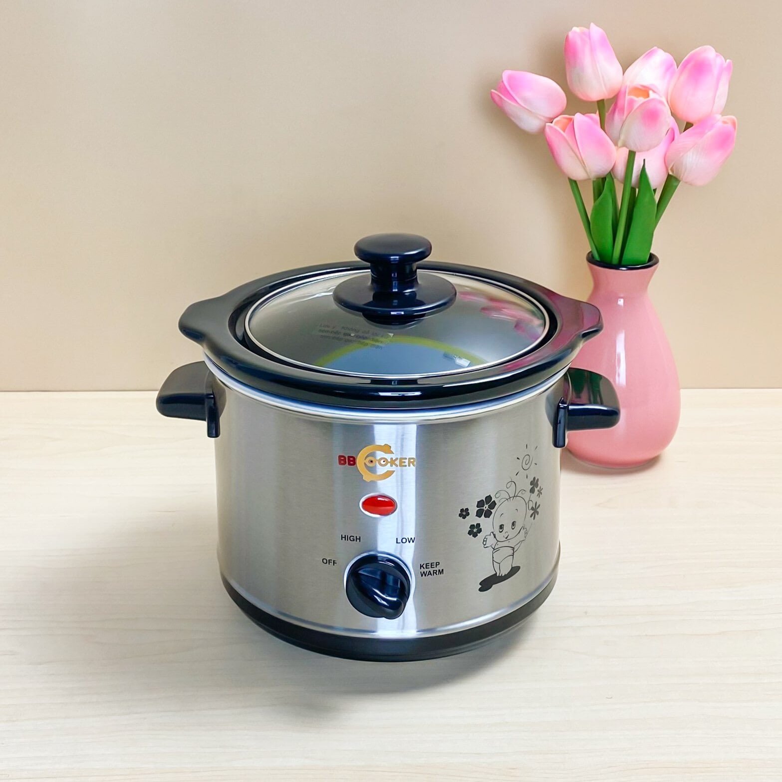 NỒI NẤU CHẬM BB COOKER HÀN QUỐC 1.5L