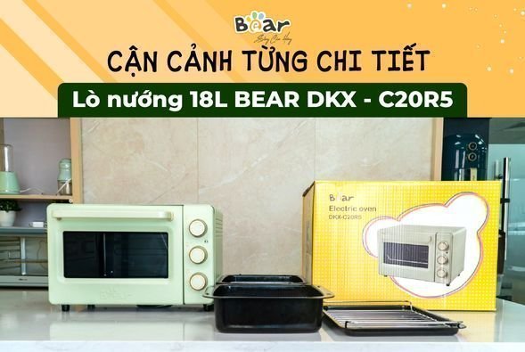 Lò Nướng và Hấp 18L Bear DKX-C20R5